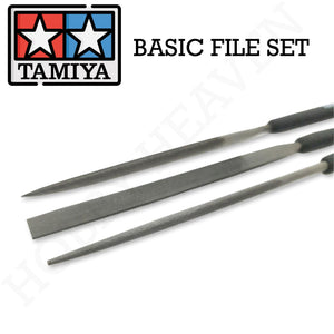 Tamiya Basic File Set Smooth Double Cut 74104 - Hobby Heaven