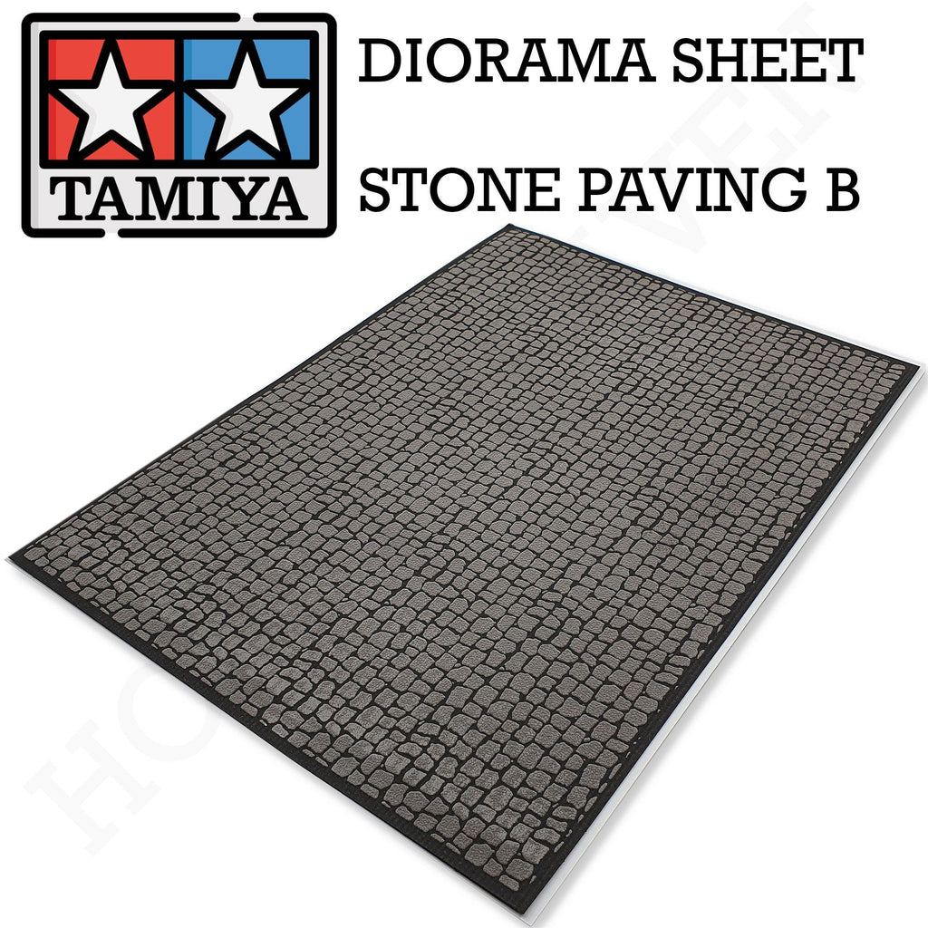 Tamiya Diorama Sheet Stone Paving B 87166 - Hobby Heaven