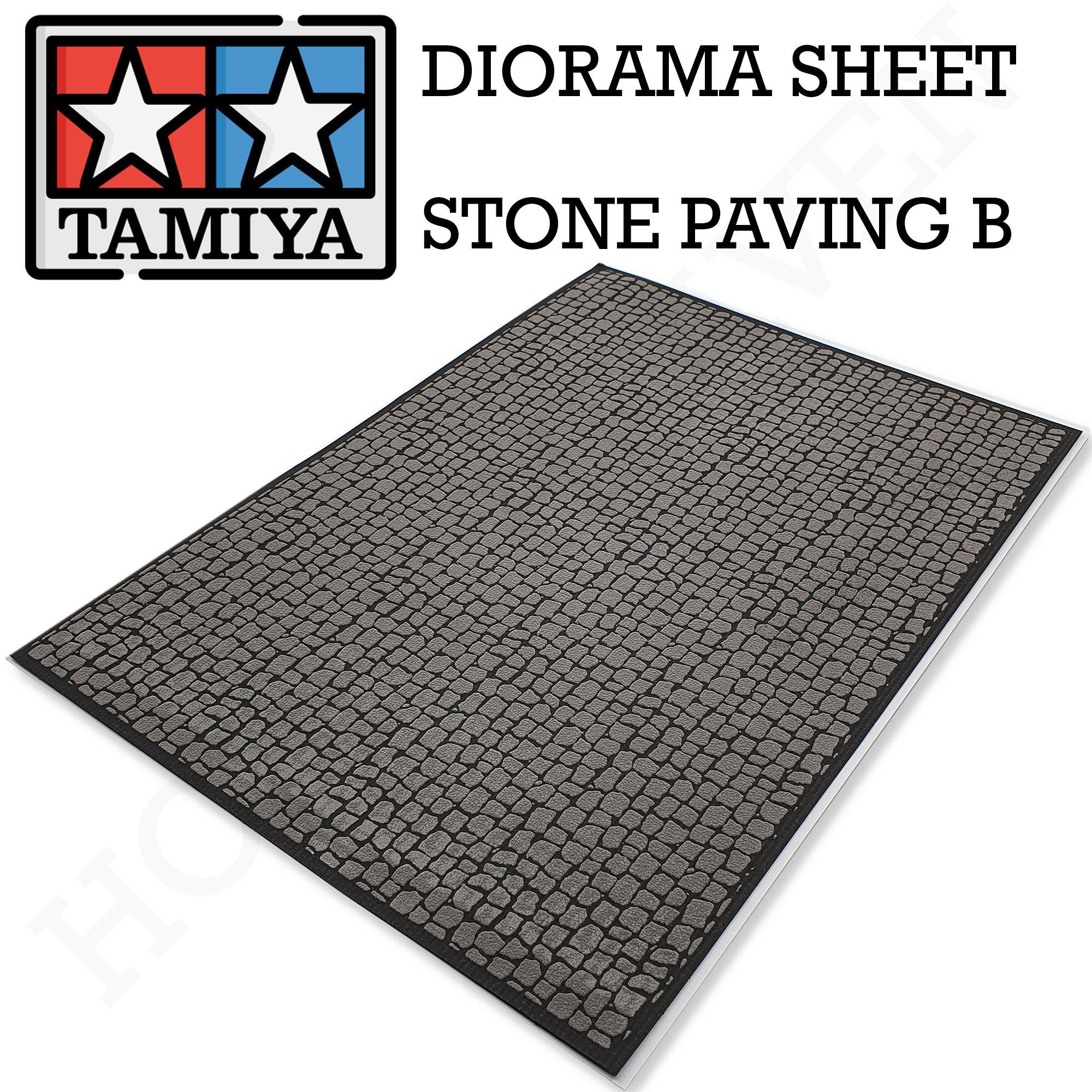 Tamiya Diorama Sheet Stone Paving B 87166 - Hobby Heaven