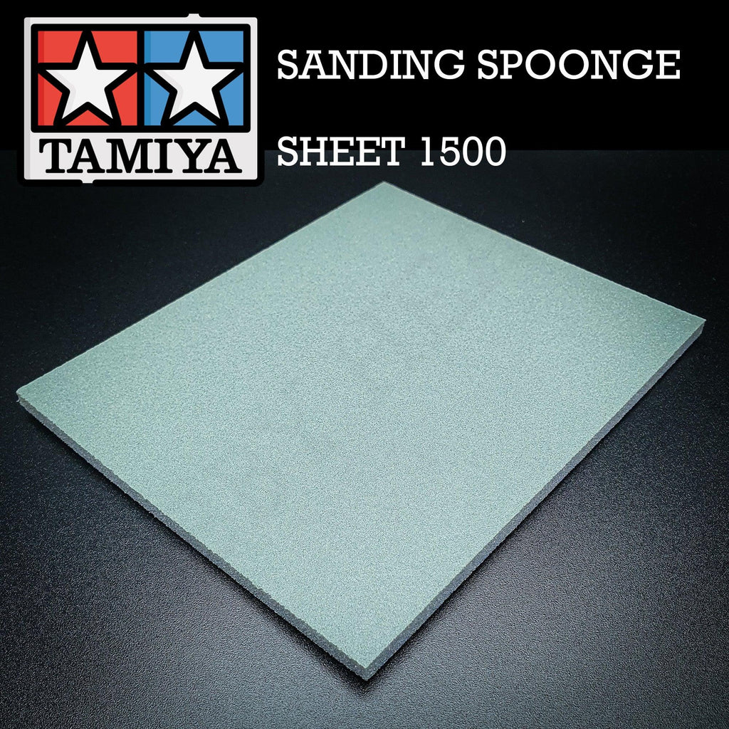 Tamiya Sanding Sponge Sheet Grit 1500 87150 - Hobby Heaven