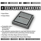 20mm to 25mm Square Base Converter for Wargaming Miniatures | Hobby Heaven