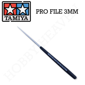Tamiya Pro File - Round 3mm Diameter 74107 - Hobby Heaven