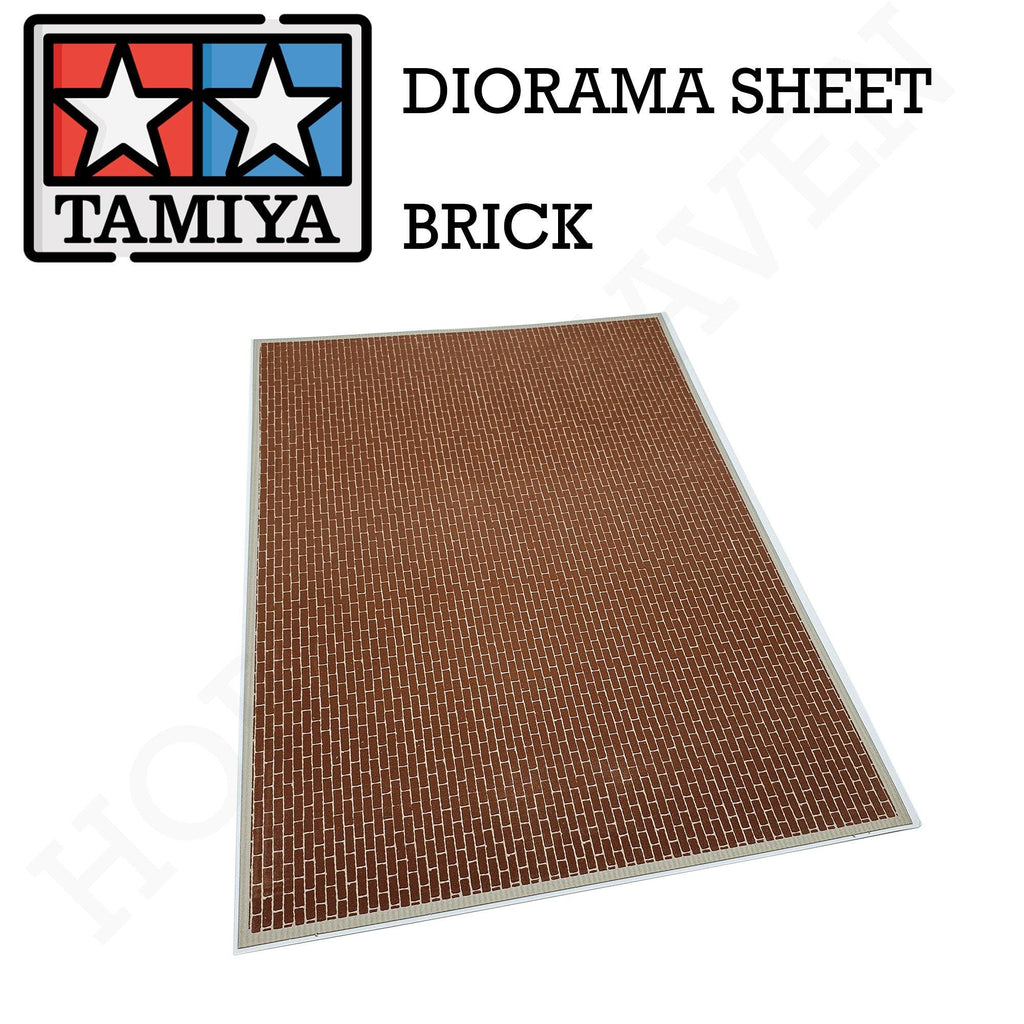 Tamiya Diorama Sheet (Brick) 87168 - Hobby Heaven