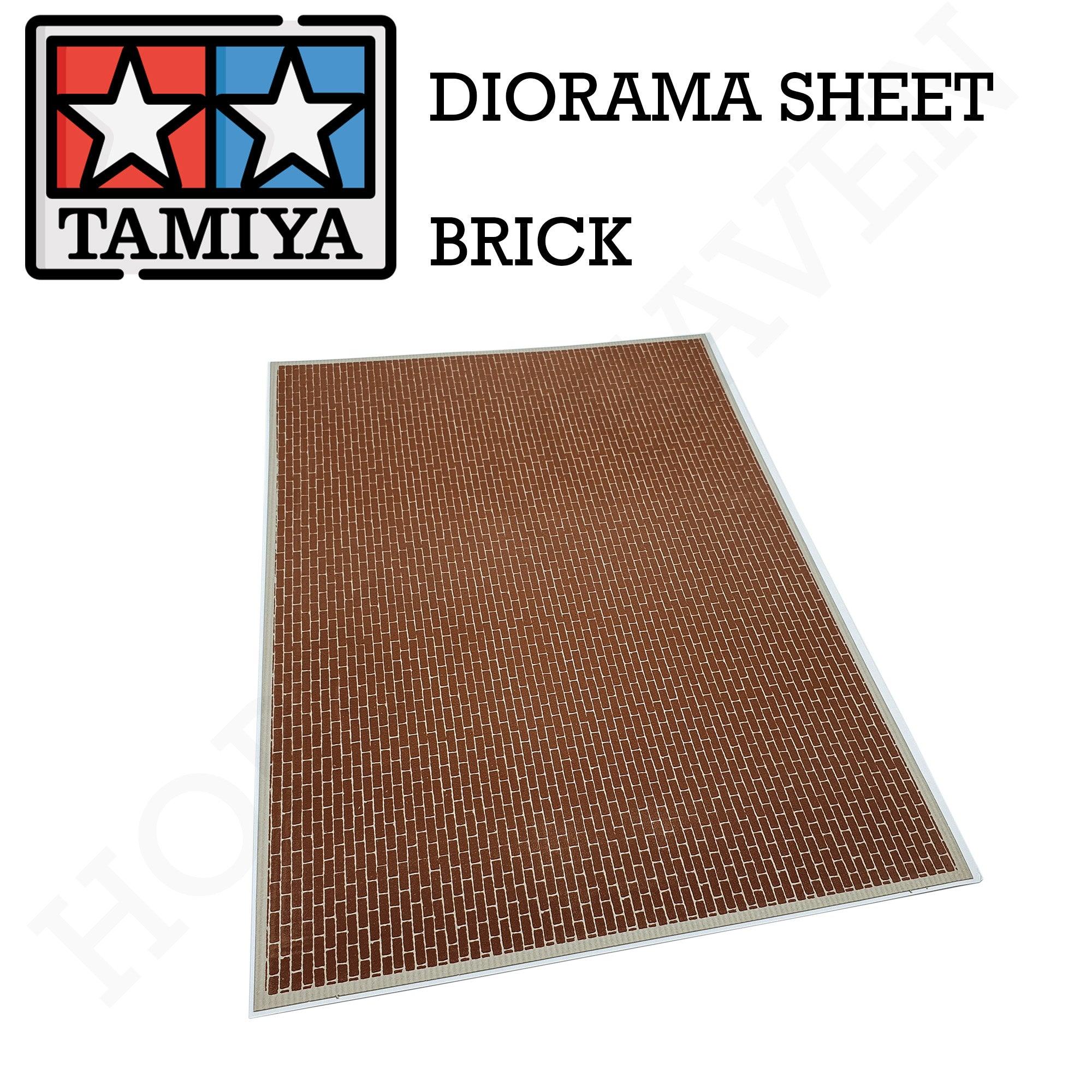 Tamiya Diorama Sheet (Brick) 87168 - Hobby Heaven