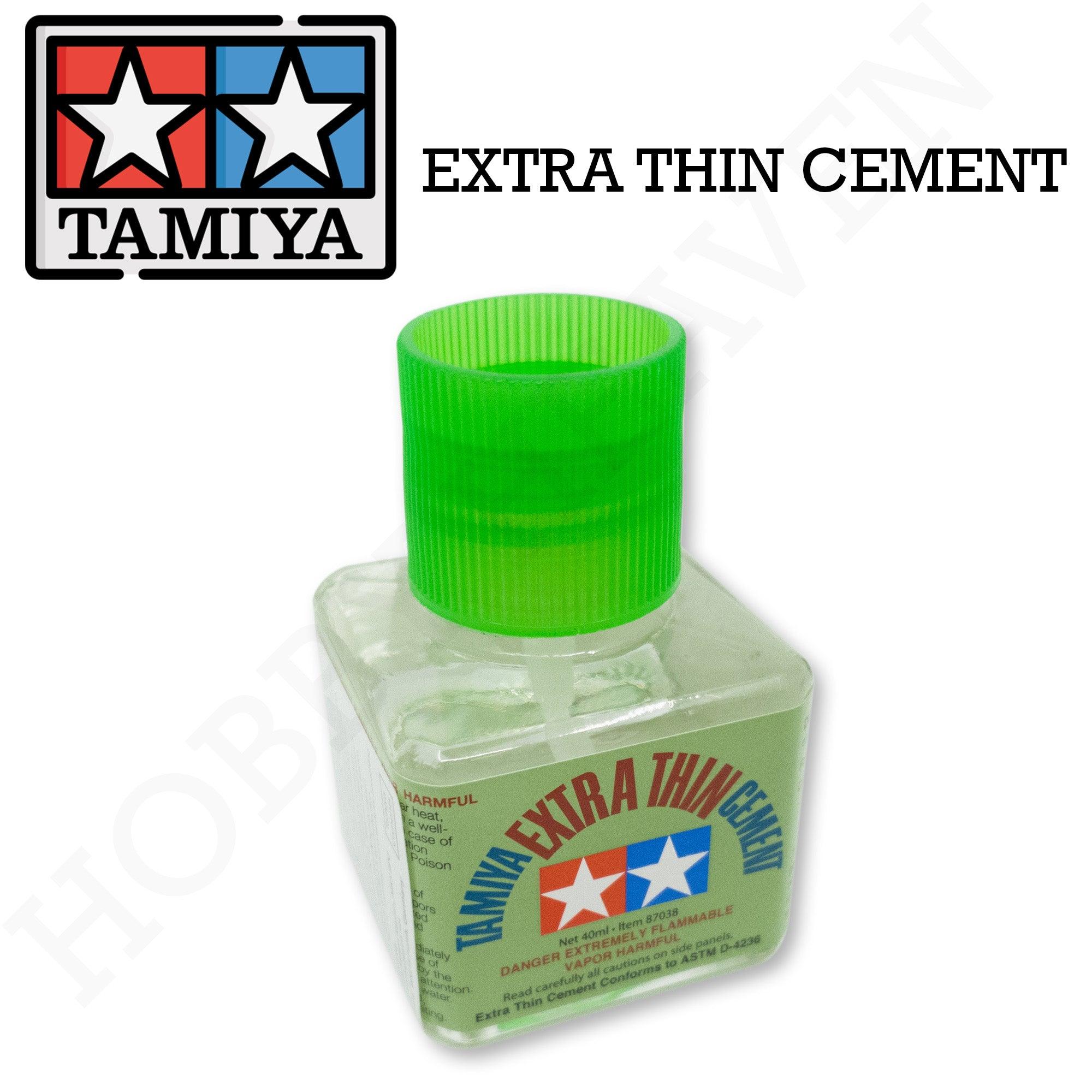 Tamiya Extra Thin Cement 40ml 87038 - Hobby Heaven