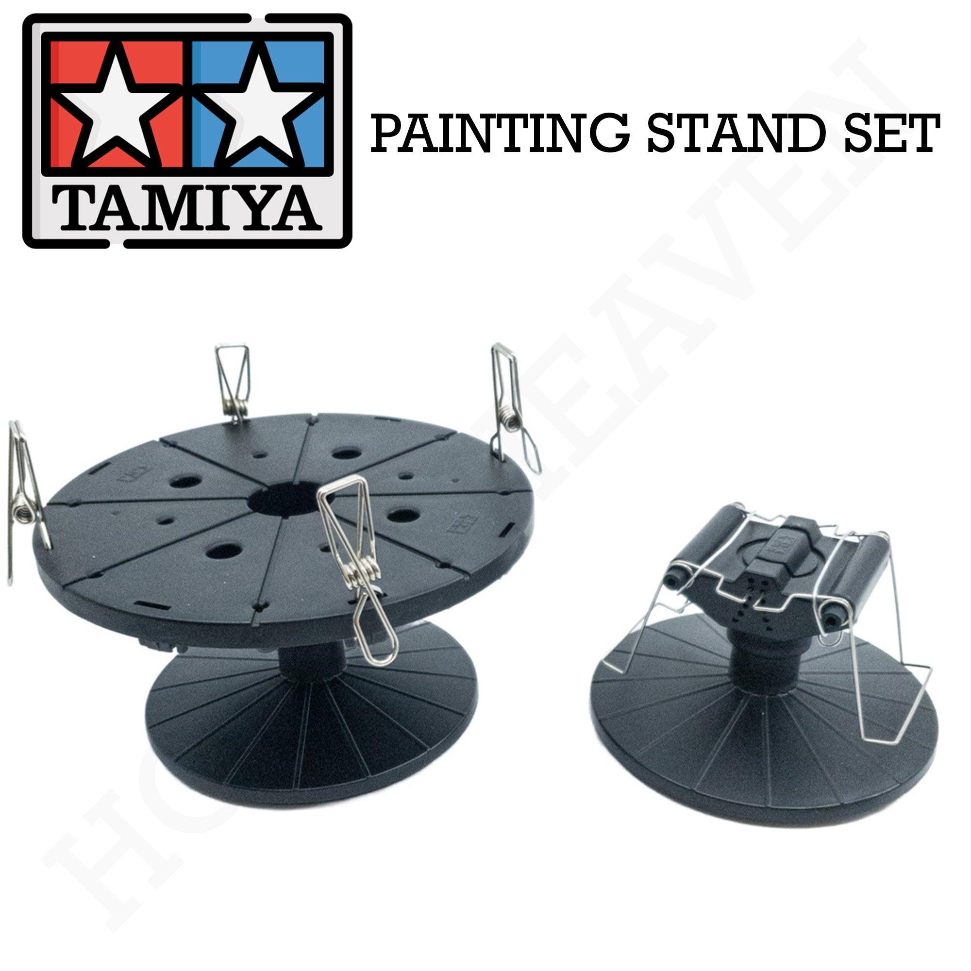 Supporto Girevole Tamiya 74522 - Spray Work Painting Stand Set - Per Verniciatura Modellismo - Foto 3