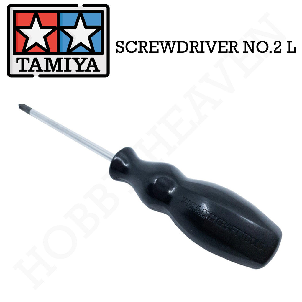 Tamiya (+) Screwdriver No.2 L 74006 - Hobby Heaven