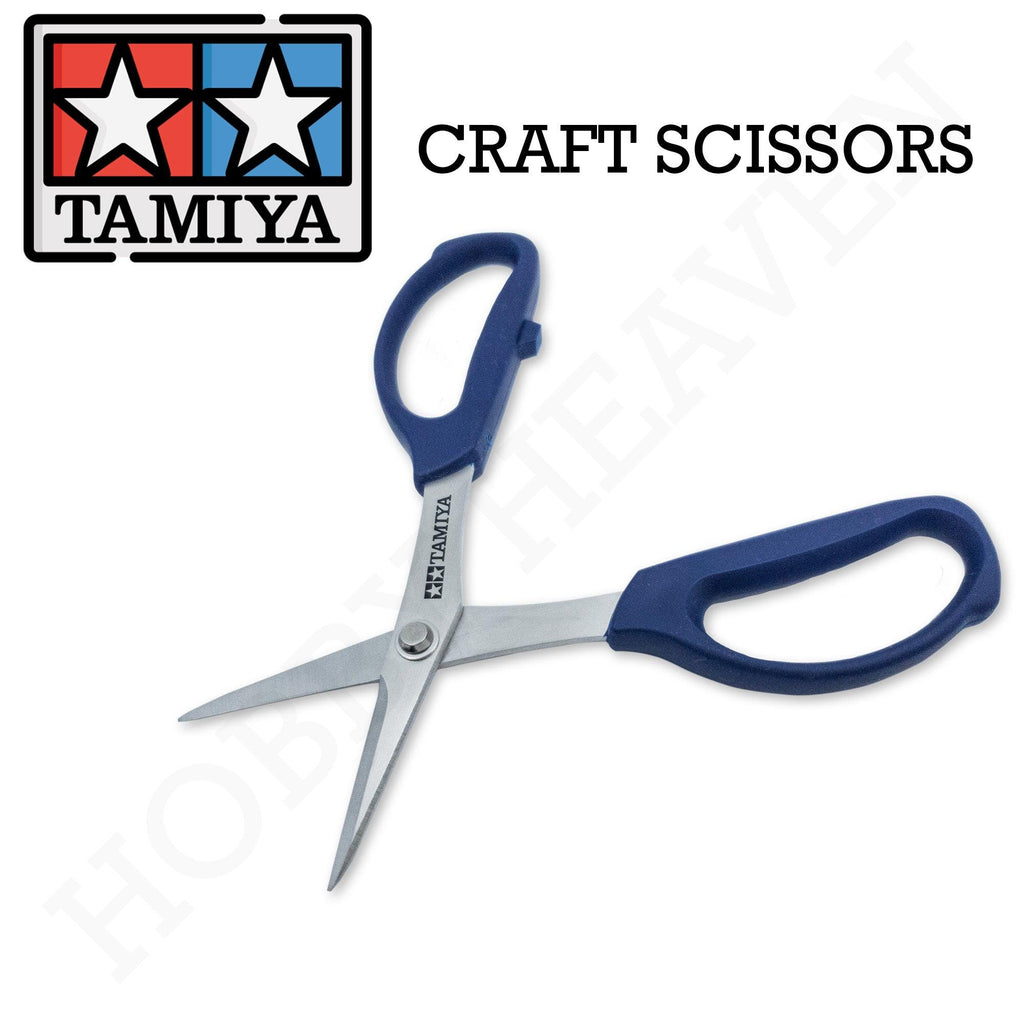 Tamiya Plastic and Soft Metal Scissors 74124 - Hobby Heaven