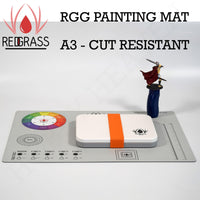 Redgrass Games RGG Painting Mat A3 - Cut resistant RGG-MAT-A3 - Hobby Heaven
