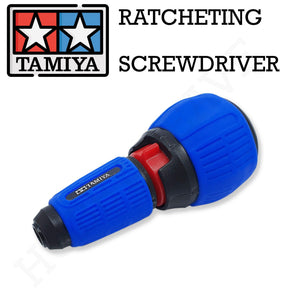 Tamiya Ratcheting Screwdriver Pr W Bit L 74152 - Hobby Heaven