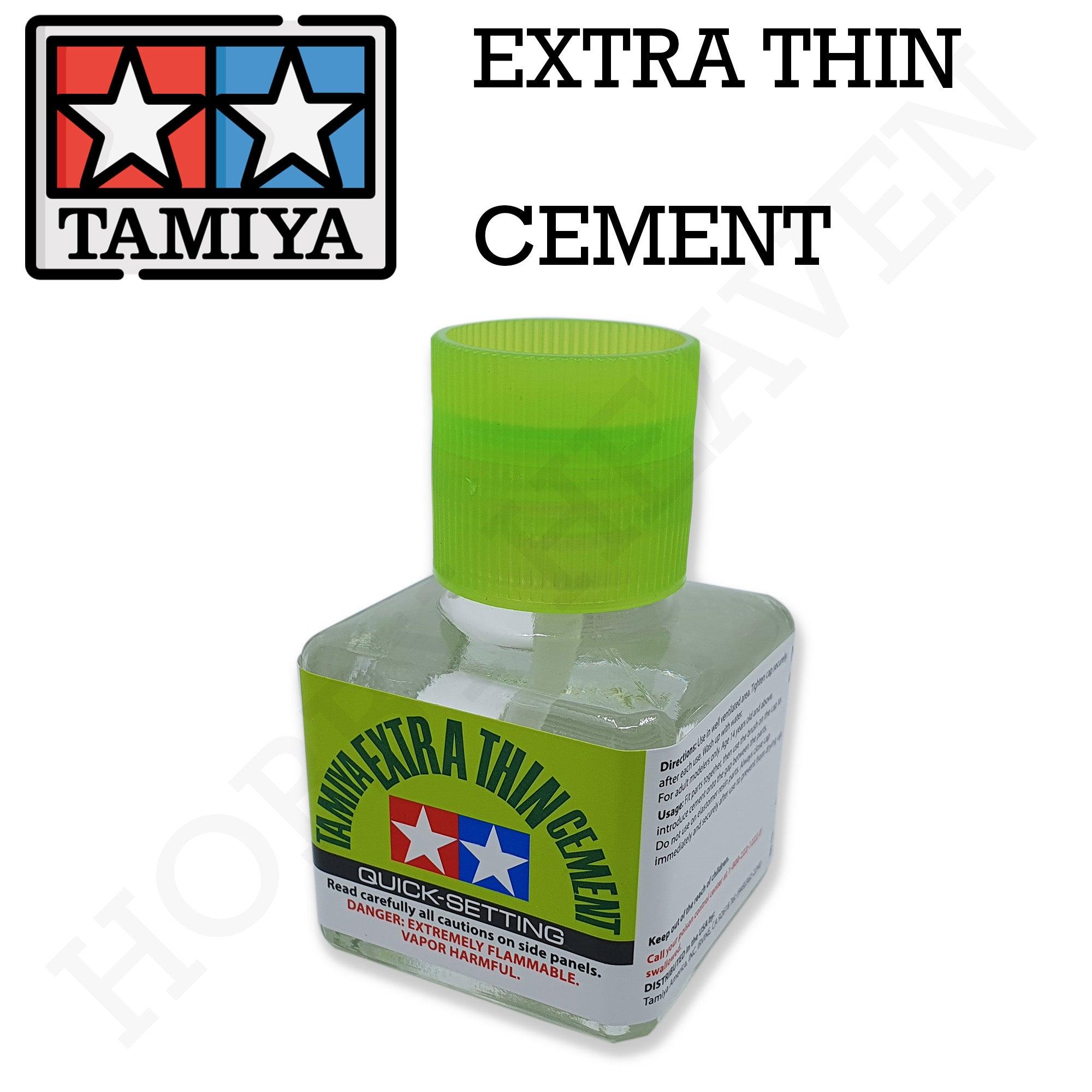 Extra-Thin Quick-Setting Plastic Cement 40ml Tamiya-tam87182