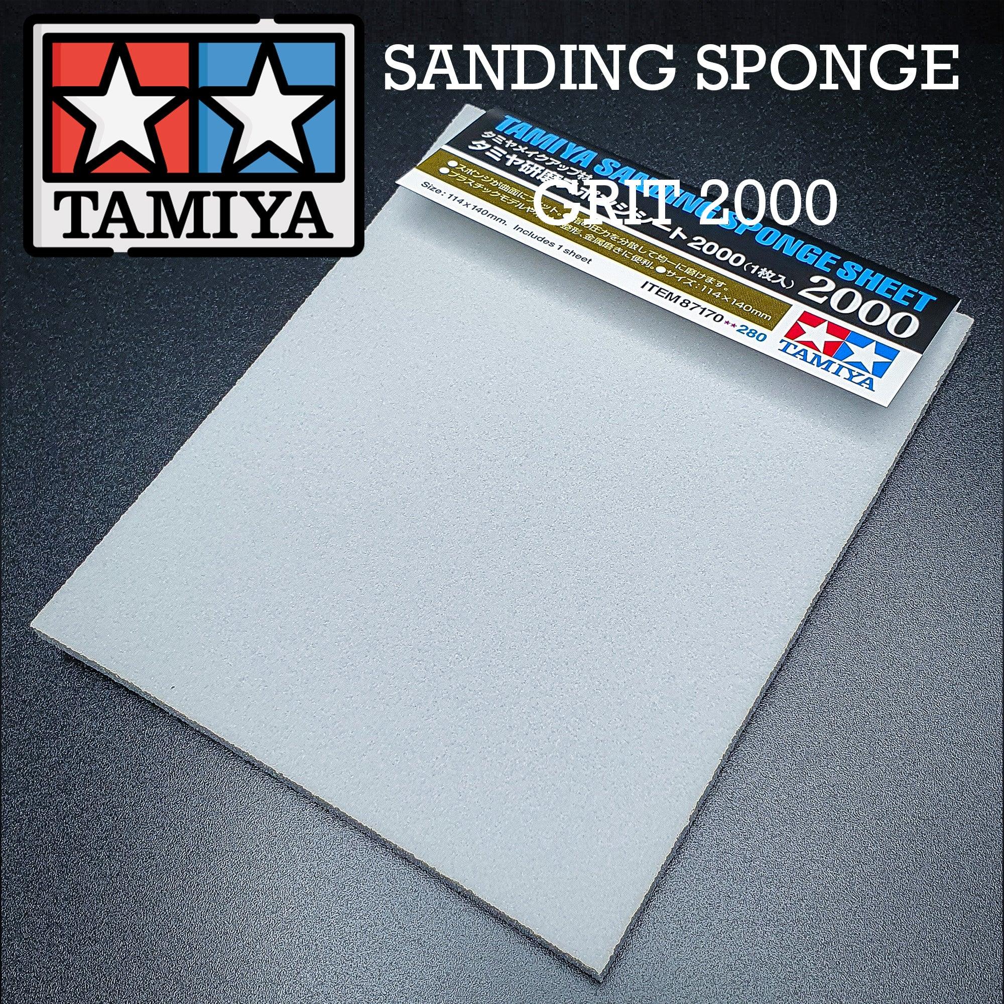Tamiya Sanding Sponge Sheet 2000 87170 - Hobby Heaven