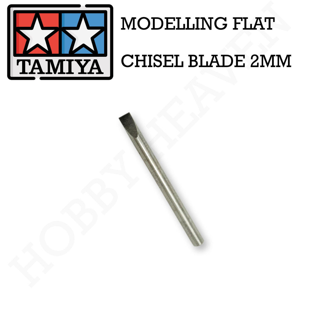 Tamiya Modelling Flat Chisel Blade 2Mm 74143 - Hobby Heaven