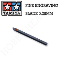 Tamiya Fine Engraving Blade 0.25mm 74162 - Hobby Heaven
