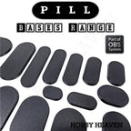 Pill Bases Range - 3d Print Full Range Tabletop Games