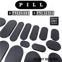 Pill Bases Range - 3d Print Full Range Tabletop Games
