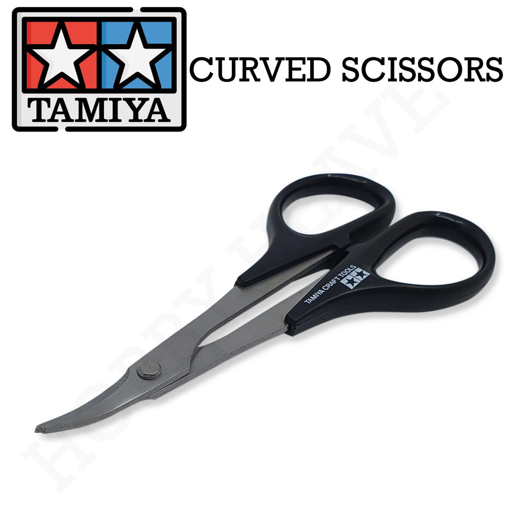 Tamiya Curved Scissors 74005 - Hobby Heaven