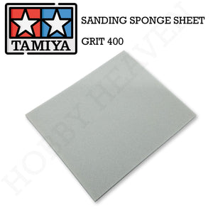 Tamiya Sanding Sponge Sheet 400 87147 - Hobby Heaven