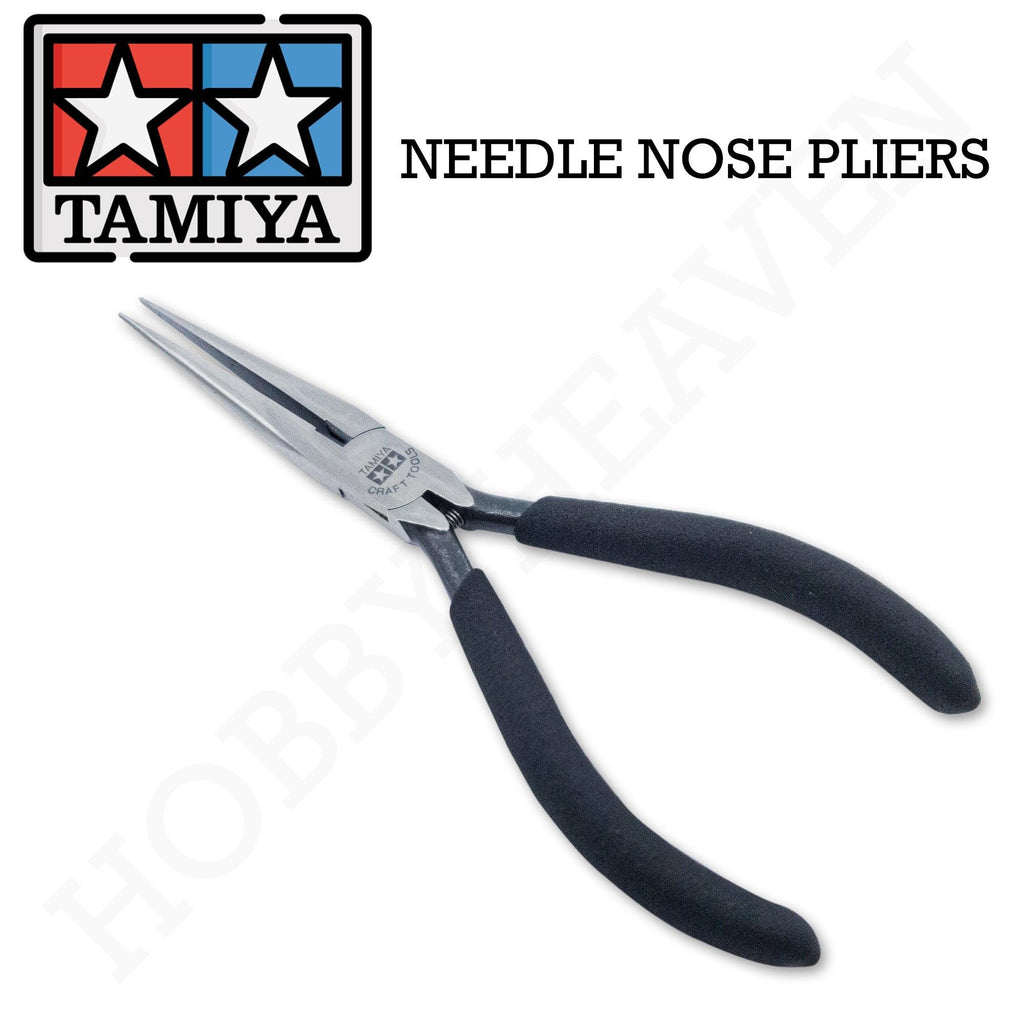 Tamiya Needle Nose Pliers With Cutter 74146 - Hobby Heaven