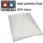 Tamiya Fine Lapping Film 2000X 3pcs 87191 - Hobby Heaven