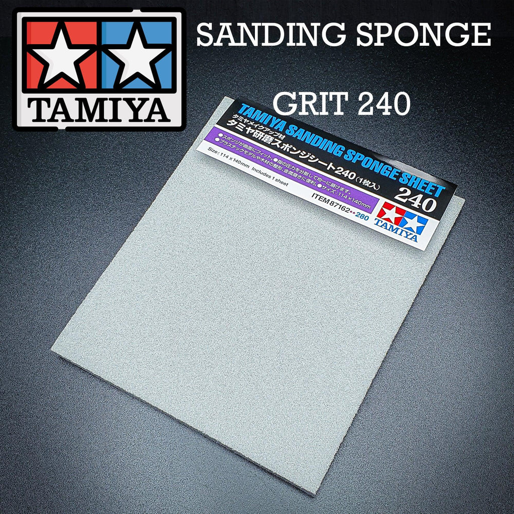 Tamiya Sanding Sponge Sheet 240 87162 - Hobby Heaven