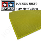 Tamiya Masking Sheet 1Mm Grid X 5pcs 87129 - Hobby Heaven