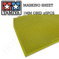 Tamiya Masking Sheet 1Mm Grid X 5pcs 87129 - Hobby Heaven

