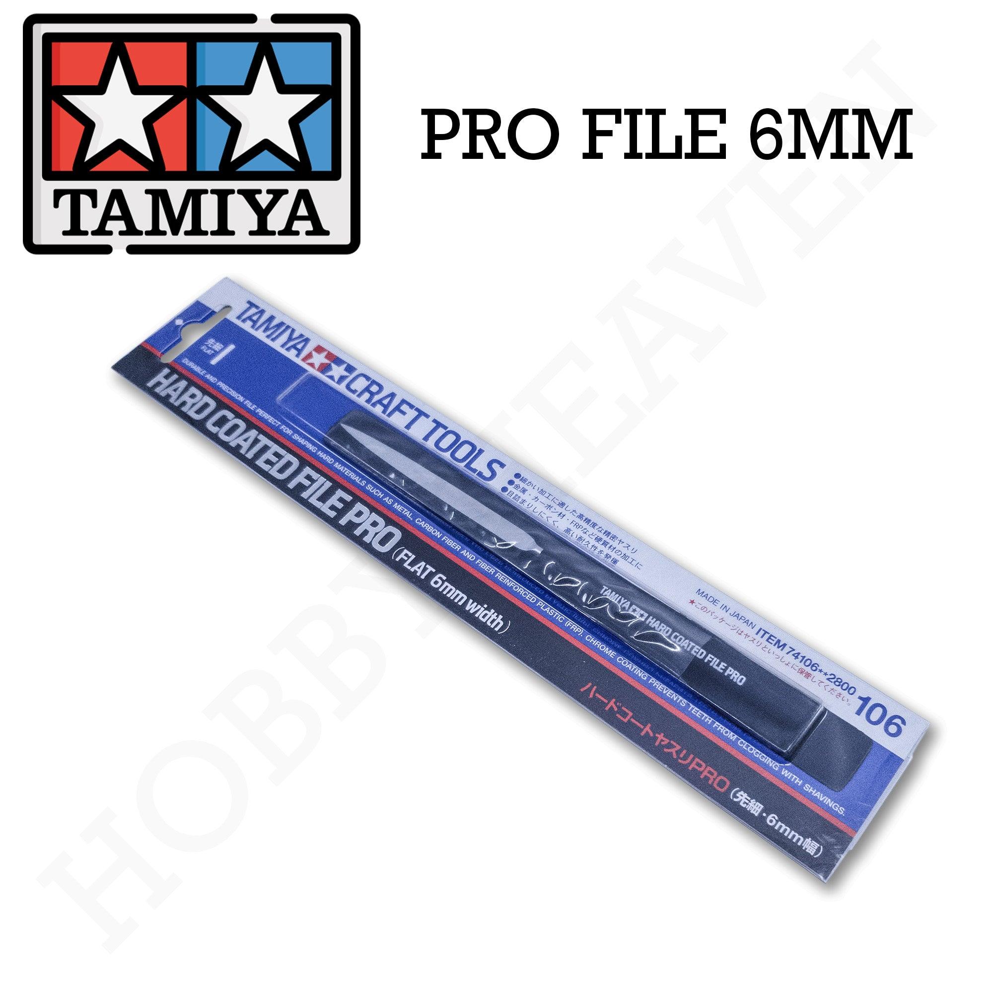 Tamiya Pro File - Flat 6mm Width 74106 - Hobby Heaven