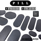 Pill Bases Range - 3d Print Full Range Tabletop Games