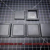 40 to 50mm Square Bases Converters 3d Print