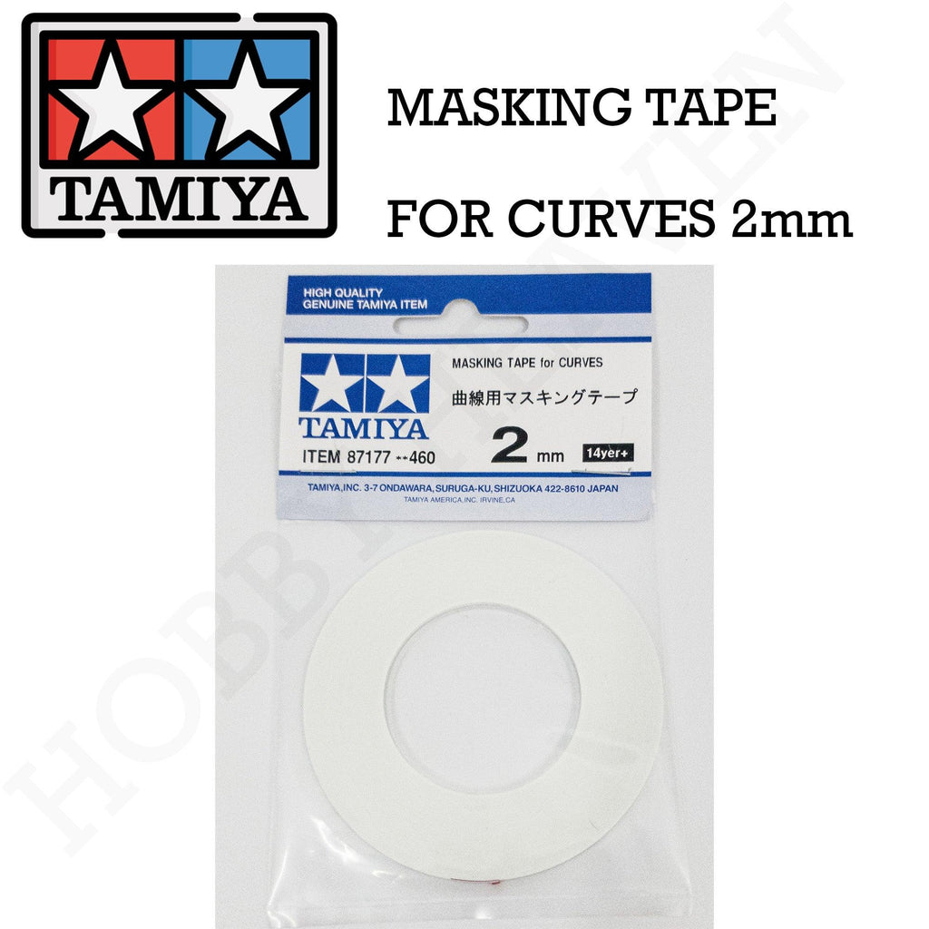 Tamiya Masking Tape For Curves 2mm 87177 - Hobby Heaven