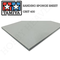 Tamiya Sanding Sponge Sheet 400 87147 - Hobby Heaven