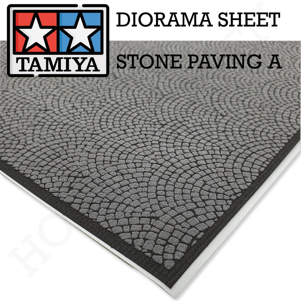Tamiya Diorama Sheet Stone Paving A 87165 - Hobby Heaven