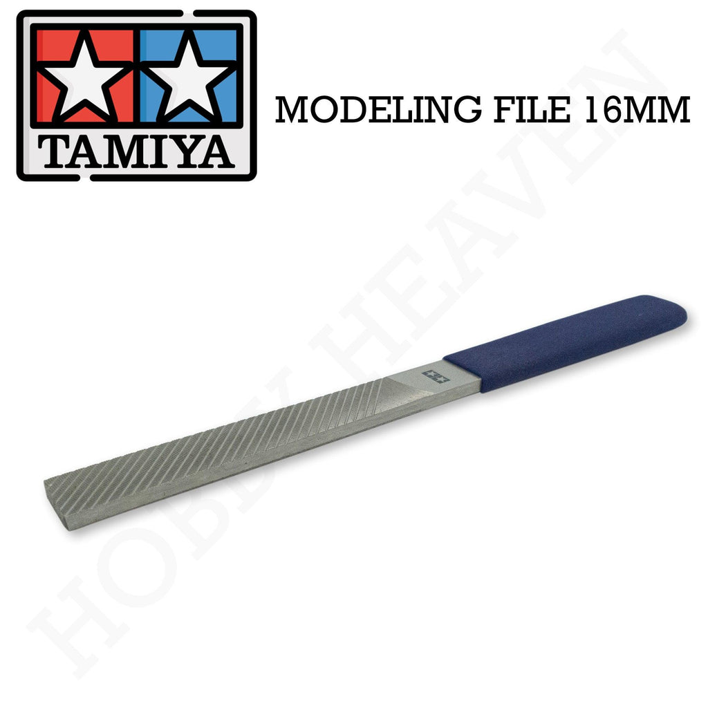 Tamiya Modeling File Flat 16mm 74058 - Hobby Heaven