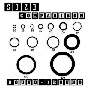 Round Bases Size Converters Round to Round 3d Print Full Range