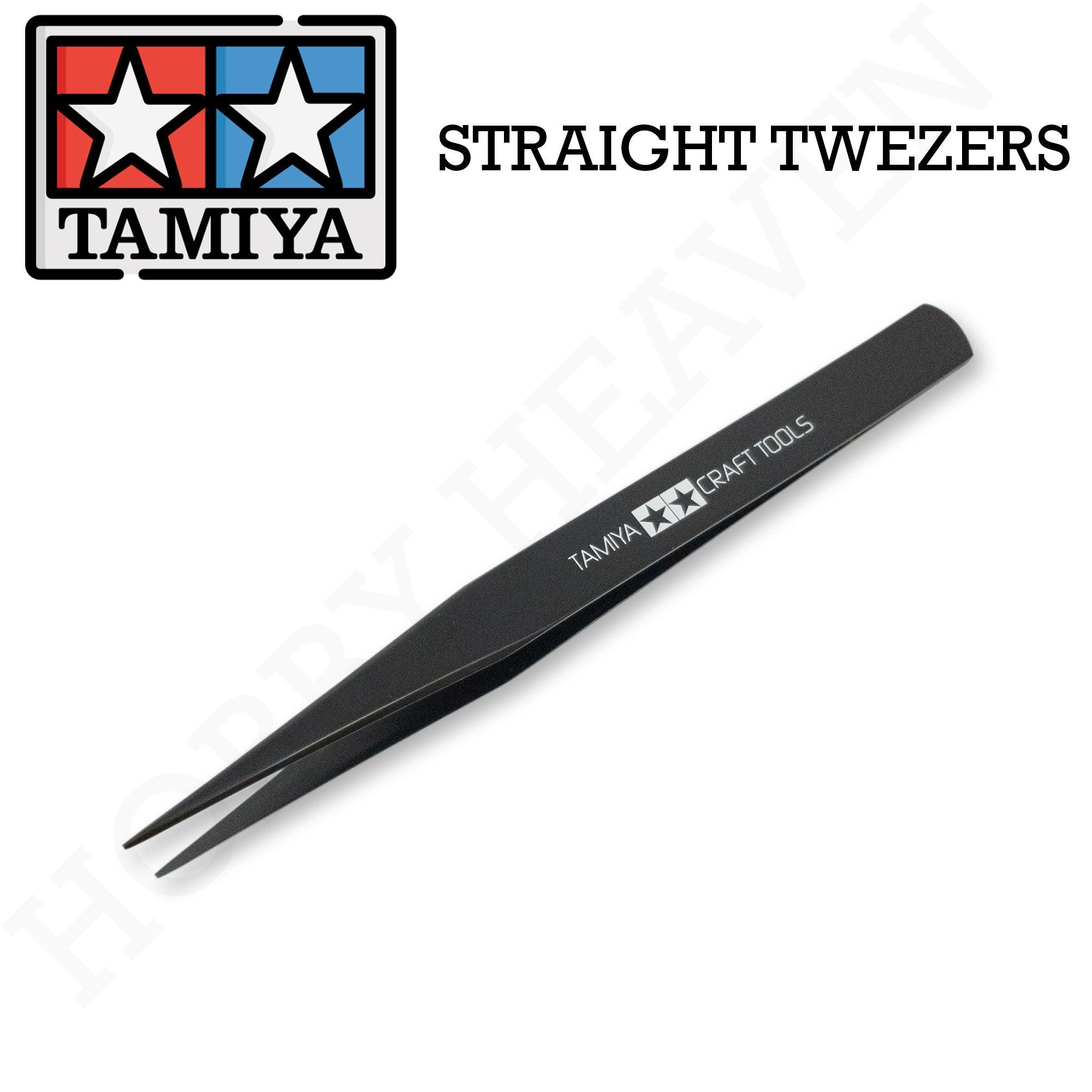 Tamiya Straight Tweezers 74004 - Hobby Heaven