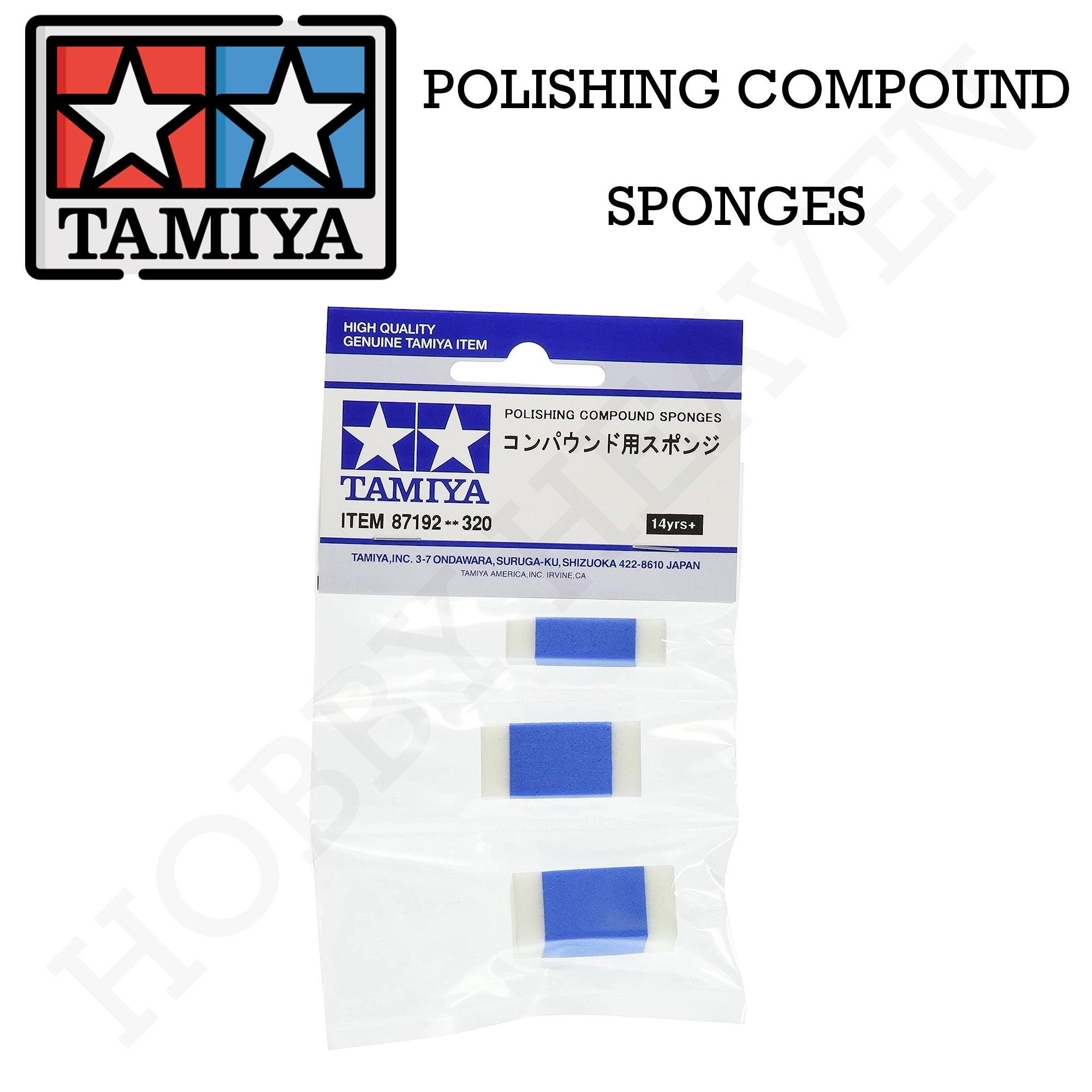 Tamiya Polishing Compound Sponges 87192 - Hobby Heaven