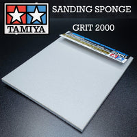 Tamiya Sanding Sponge Sheet 2000 87170 - Hobby Heaven