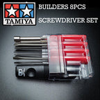 Tamiya Builders 8pcs Screwdriver Set 74023 - Hobby Heaven