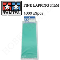 Tamiya Fine Lapping Film 4000 X 3pcs 87185 - Hobby Heaven