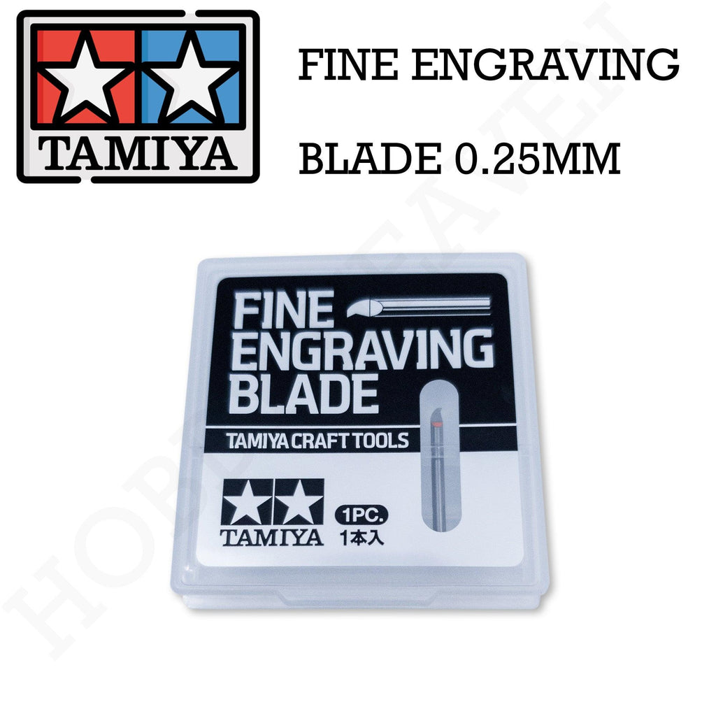 Tamiya Fine Engraving Blade 0.25mm 74162 - Hobby Heaven