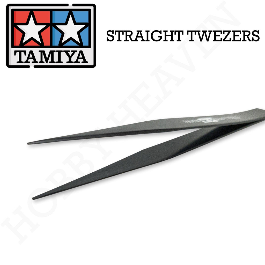 Tamiya Straight Tweezers 74004 - Hobby Heaven