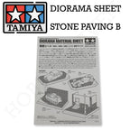Tamiya Diorama Sheet Stone Paving B 87166 - Hobby Heaven