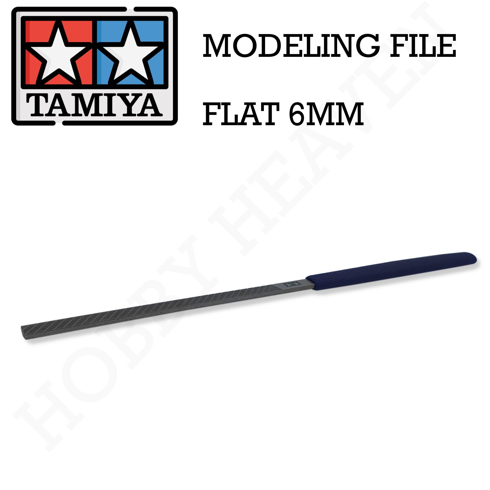 Tamiya Modelling File Flat 6mm 74069 - Hobby Heaven