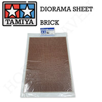 Tamiya Diorama Sheet (Brick) 87168 - Hobby Heaven