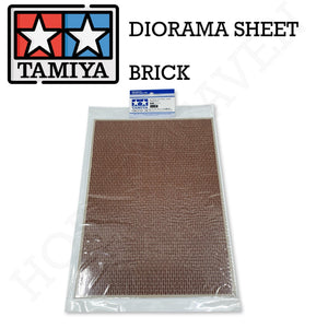 Tamiya Diorama Sheet (Brick) 87168 - Hobby Heaven