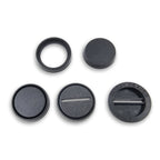 25mm to 28mm Round Base Converters ABS Plastic