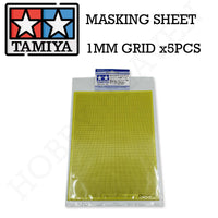 Tamiya Masking Sheet 1Mm Grid X 5pcs 87129 - Hobby Heaven
