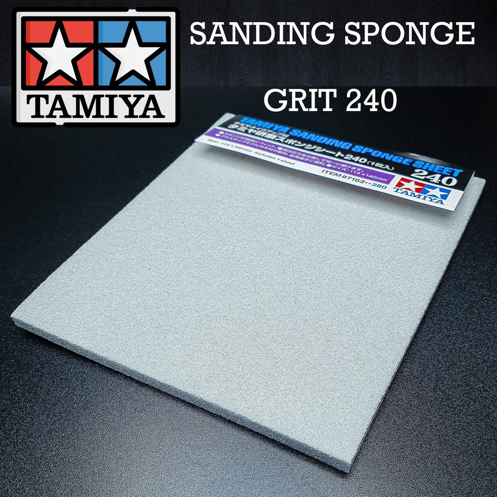 Tamiya Sanding Sponge Sheet 240 87162 - Hobby Heaven