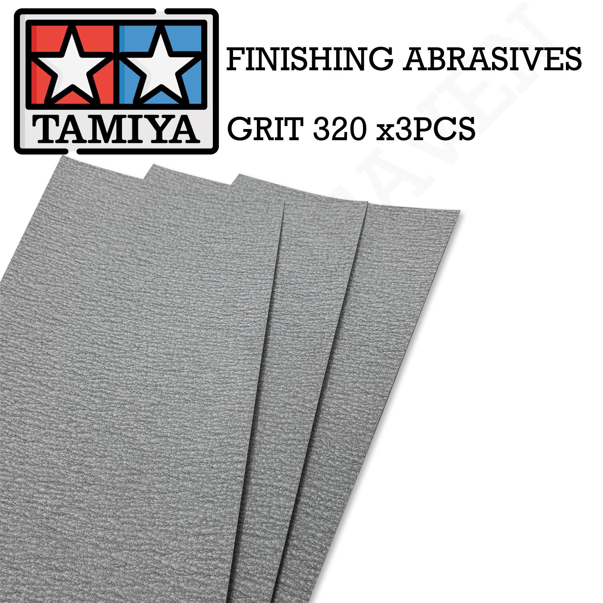 Tamiya Finishing Abrasive P320 X 3pcs 87094 - Hobby Heaven